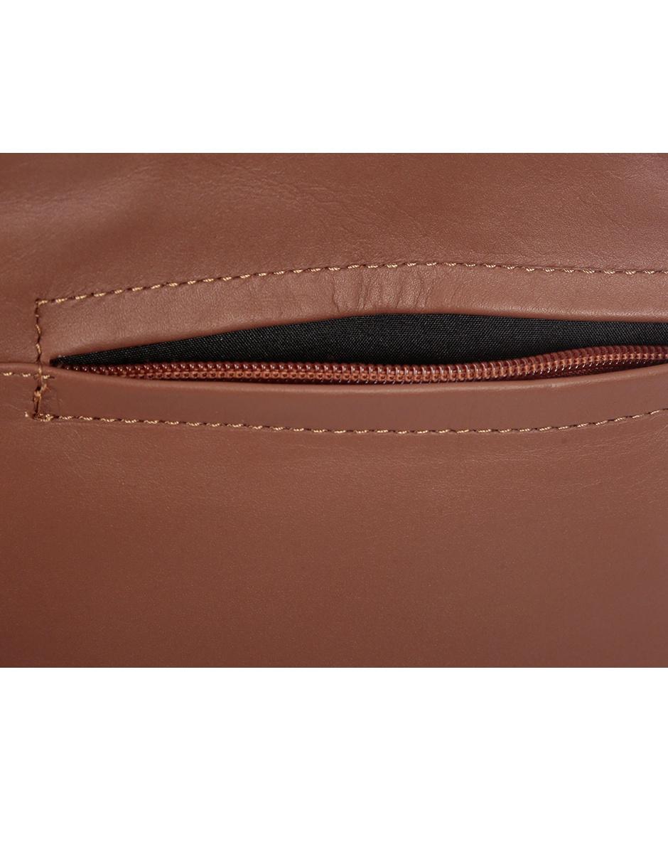 Bolsa messenger Gino Goganni de piel para mujer 2