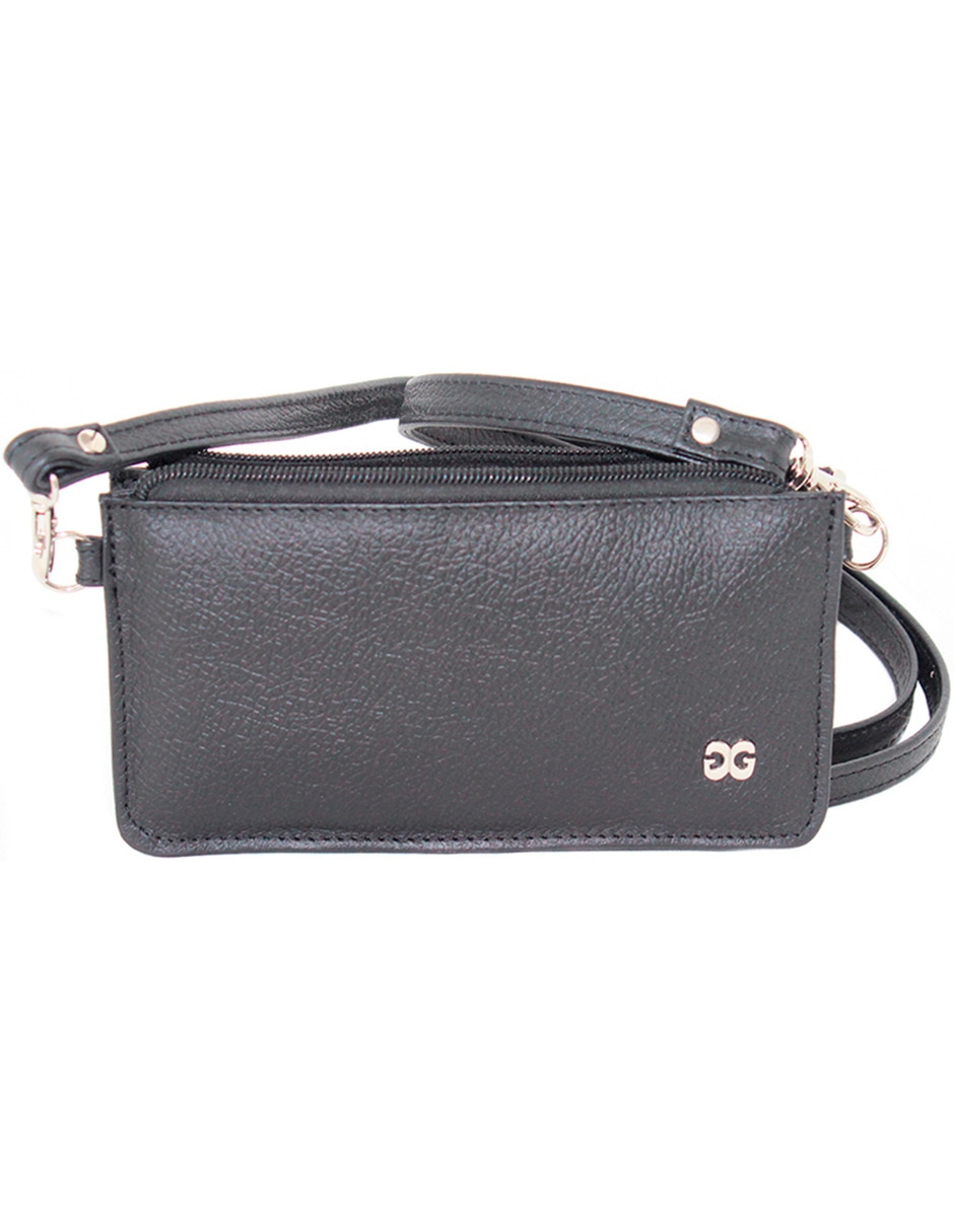 Bolsa crossbody Gino Goganni de piel para mujer