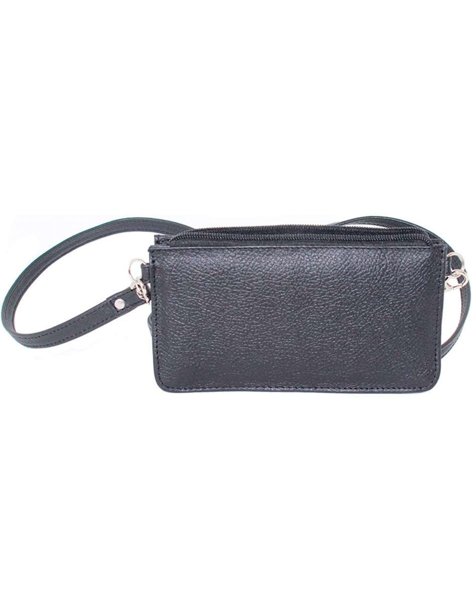 Bolsa crossbody Gino Goganni de piel para mujer