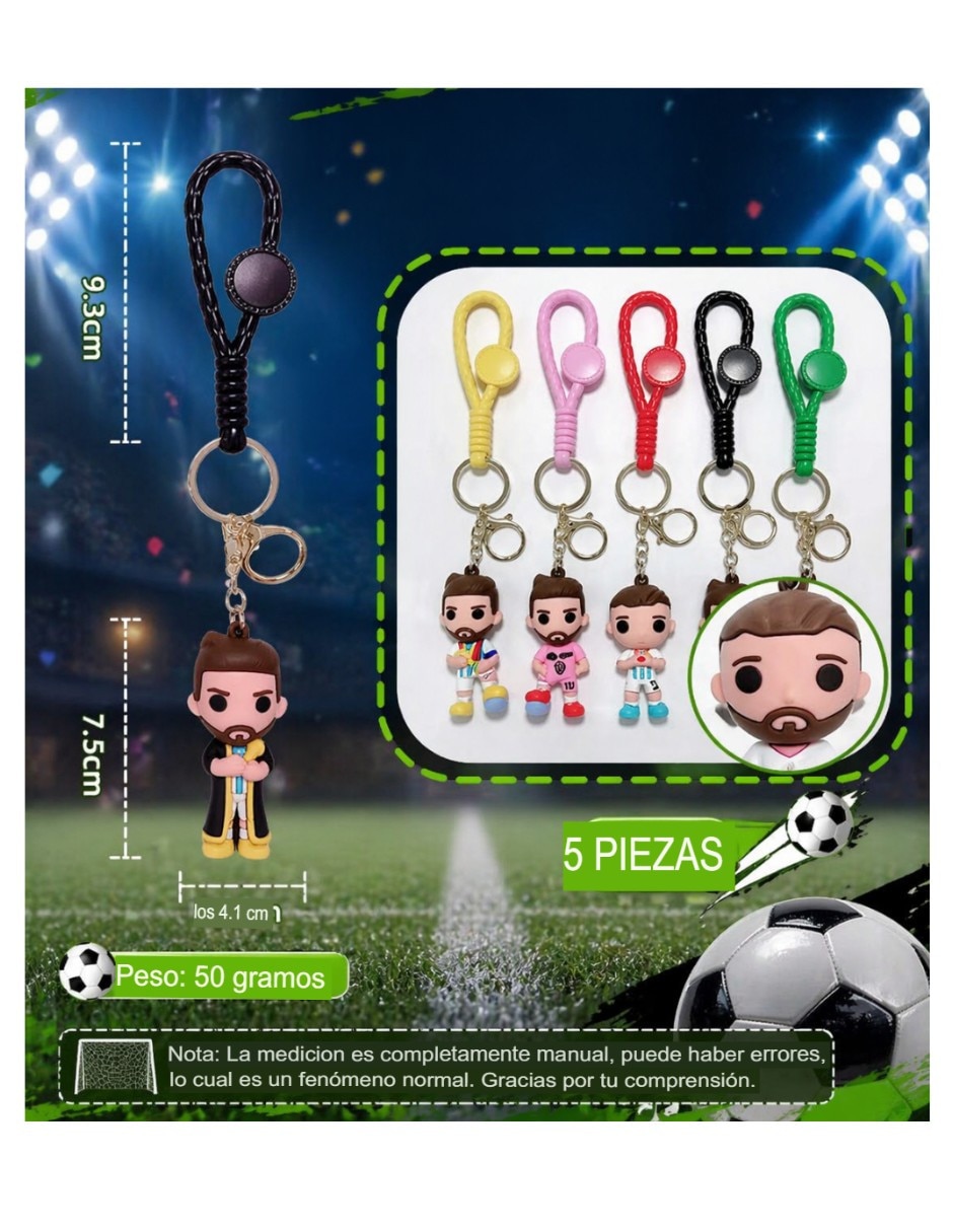 Llavero fútbol de metal 2