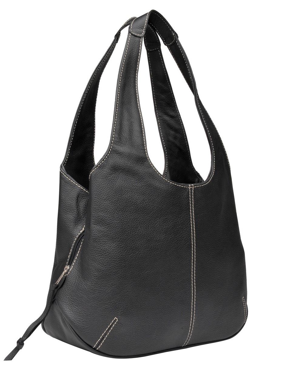 Bolsa hobo de piel unisex 5