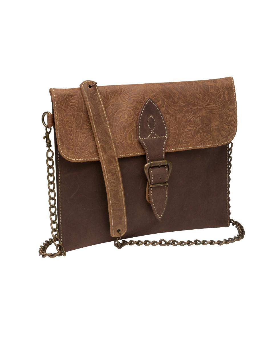Bolsa crossbody de piel para mujer 7