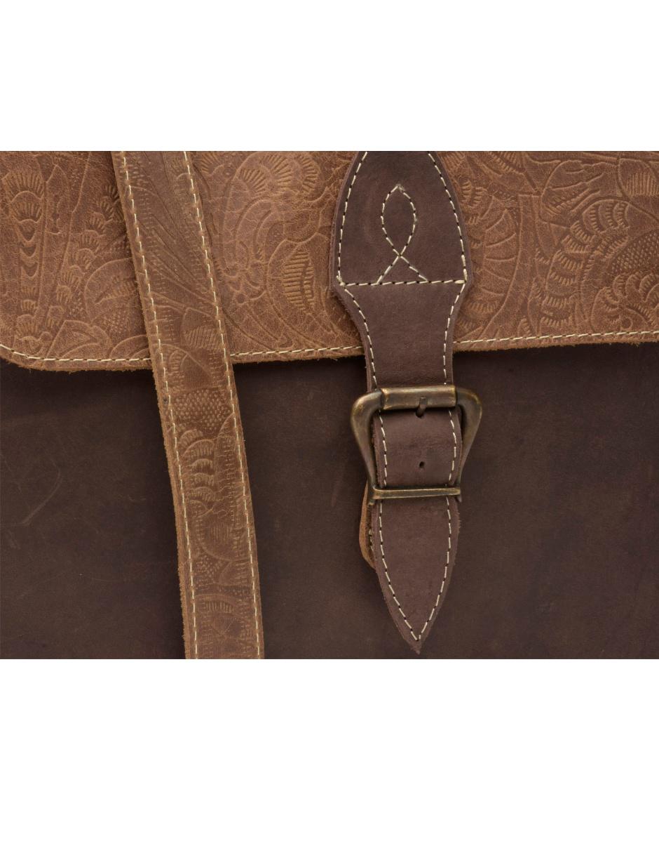 Bolsa crossbody de piel para mujer 6