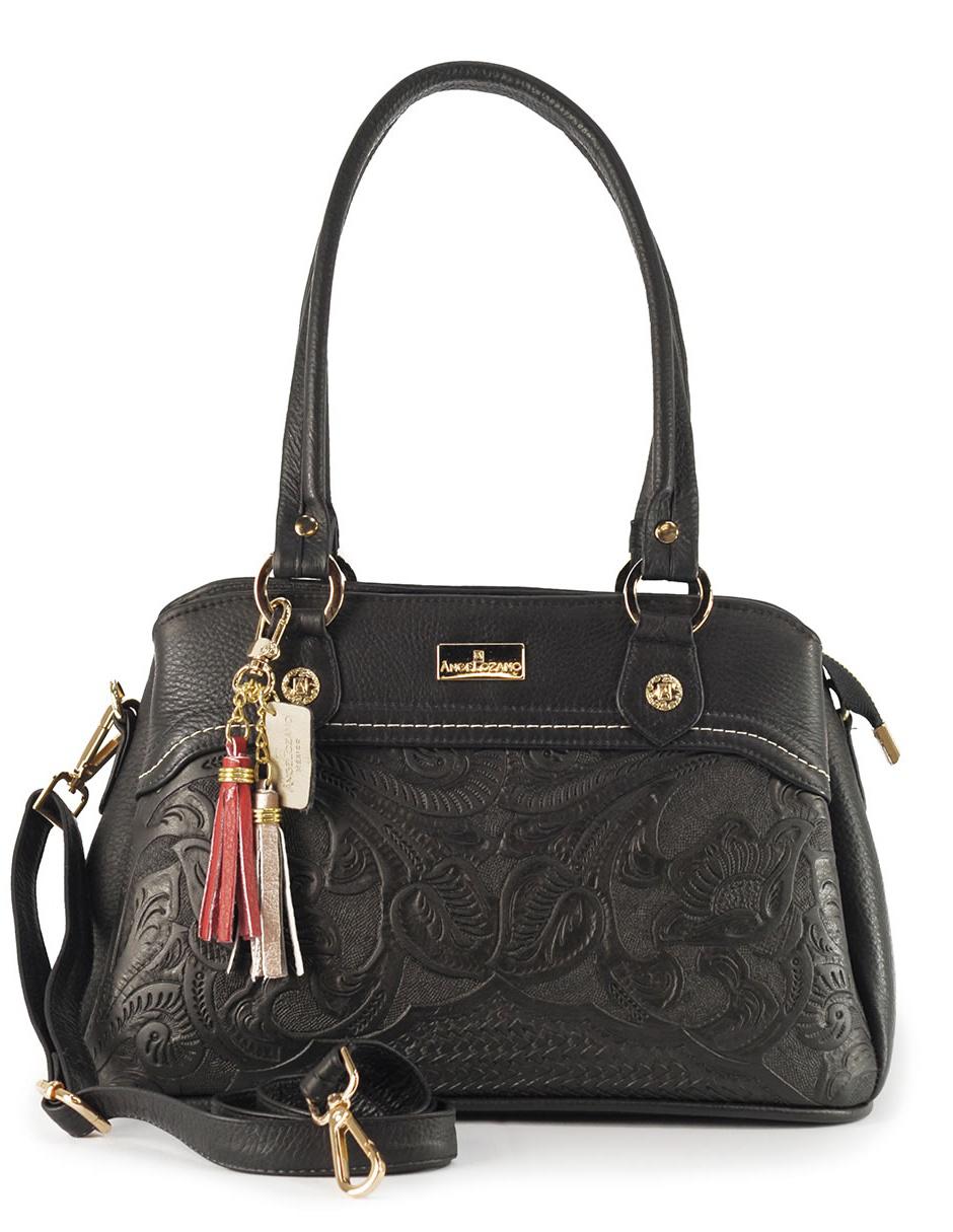 Bolsa satchel México Querido de piel para mujer