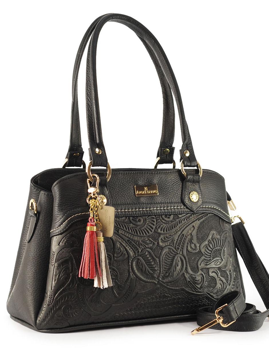 Bolsa satchel México Querido de piel para mujer 5