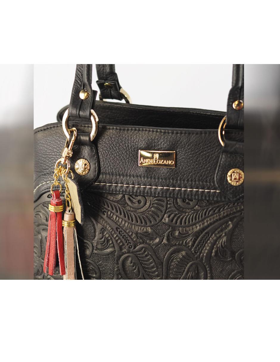 Bolsa satchel México Querido de piel para mujer 4