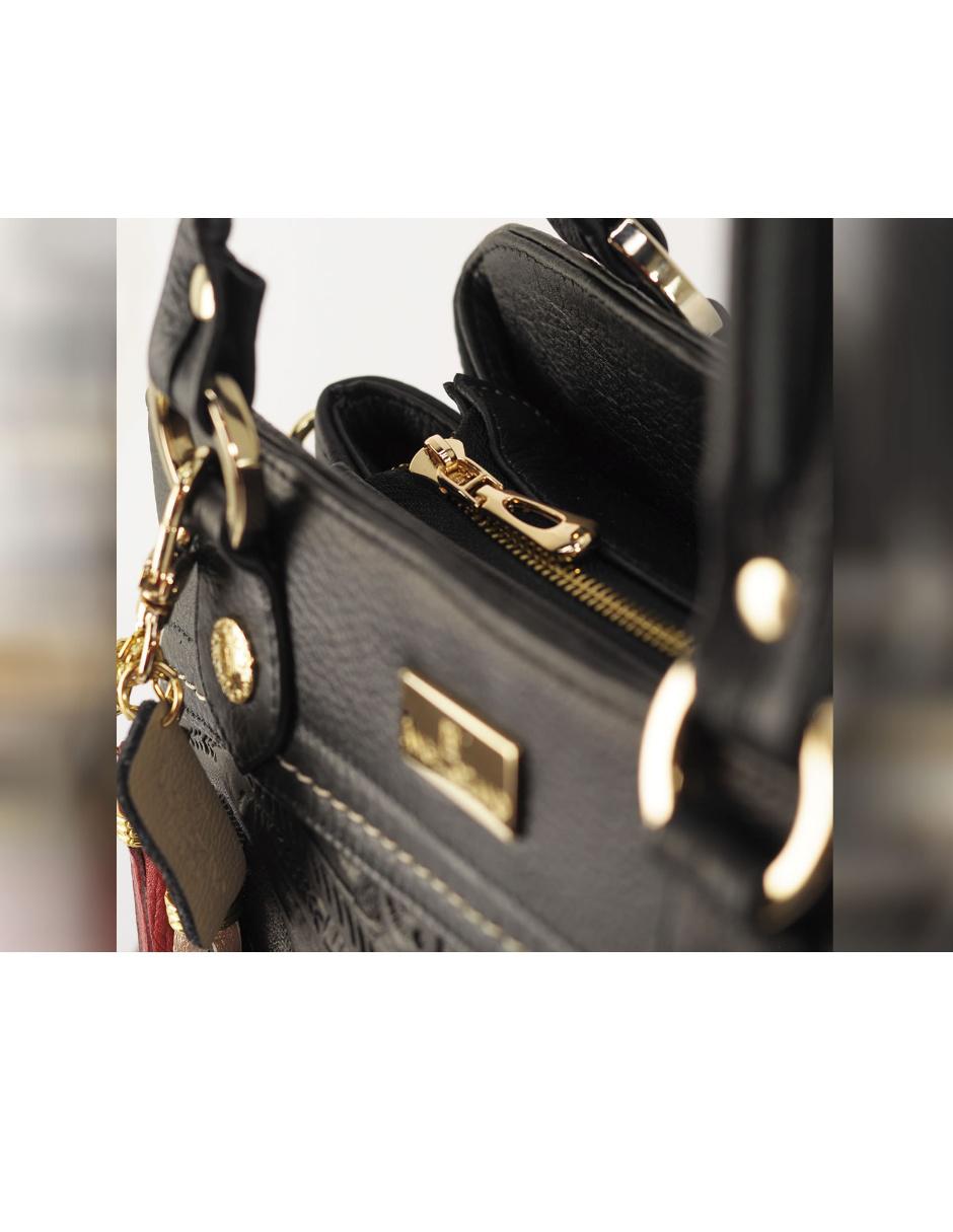 Bolsa satchel México Querido de piel para mujer 7
