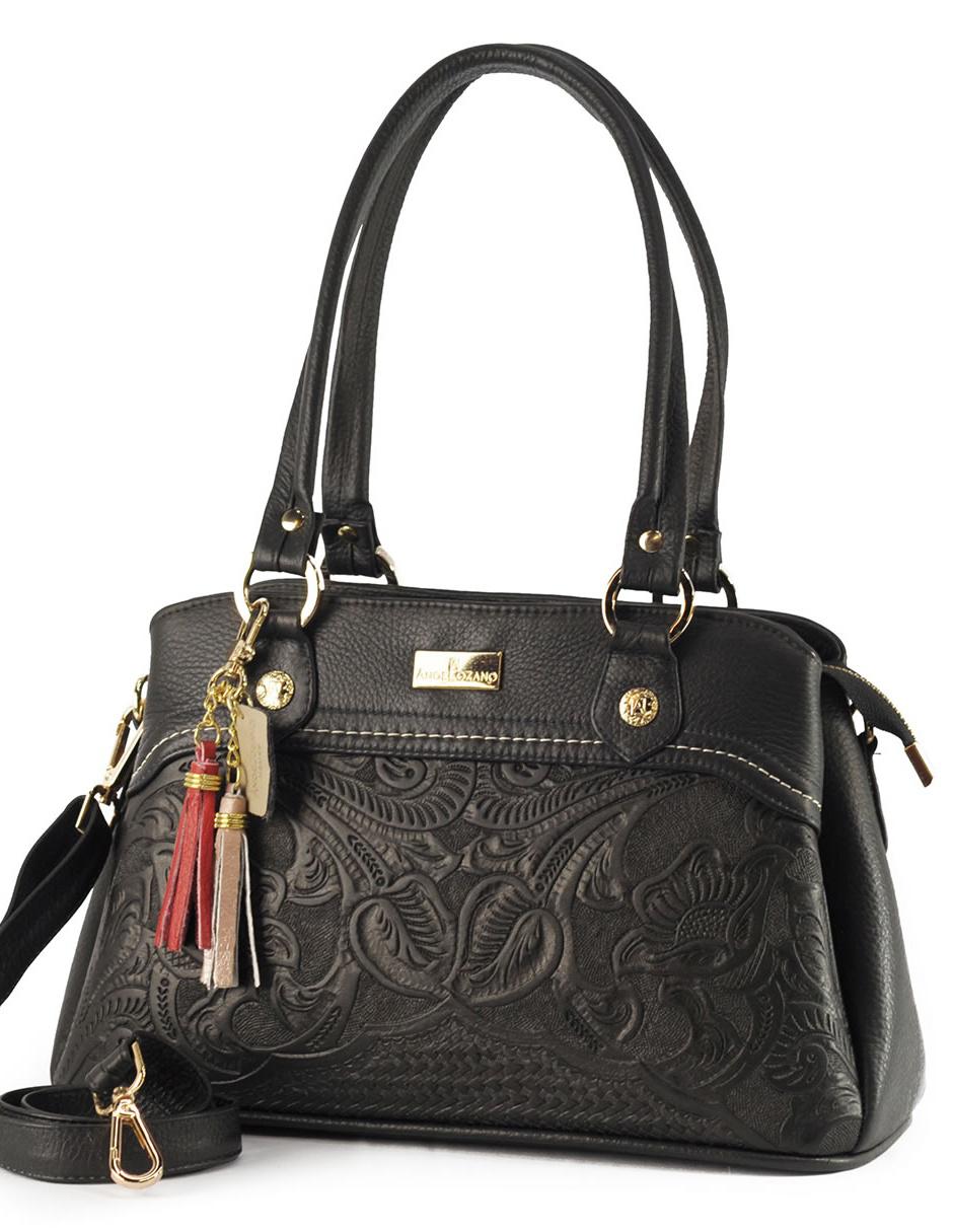 Bolsa satchel México Querido de piel para mujer 3