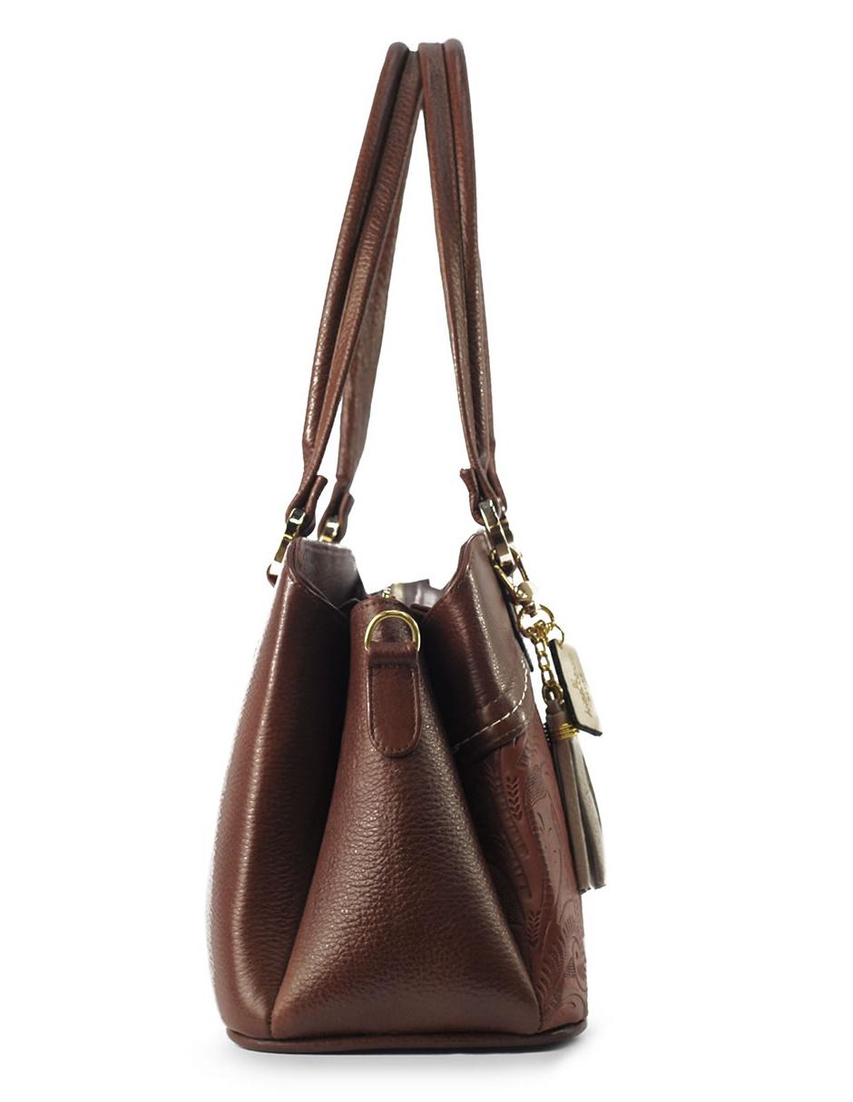 Bolsa satchel México Querido de piel para mujer 2