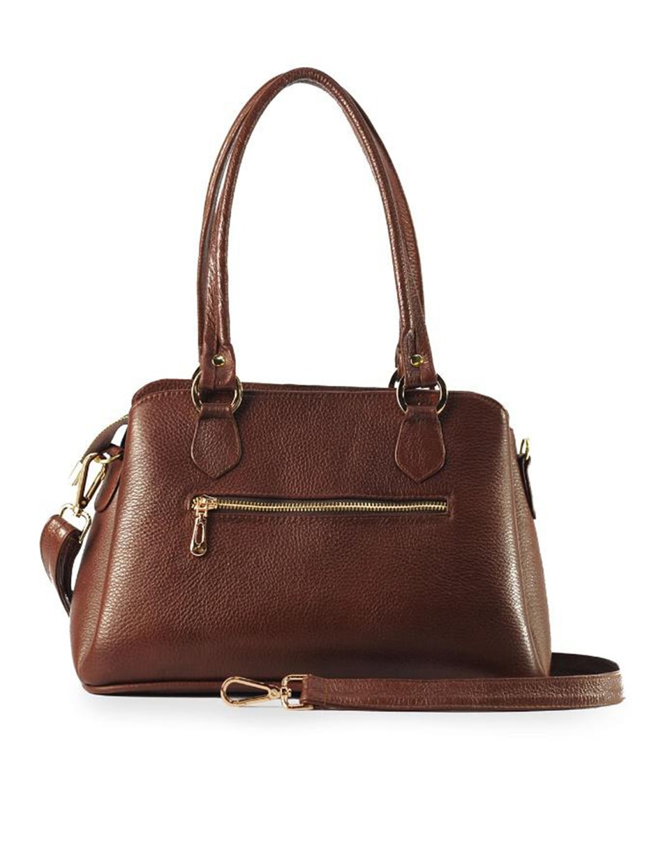 Bolsa satchel México Querido de piel para mujer 3
