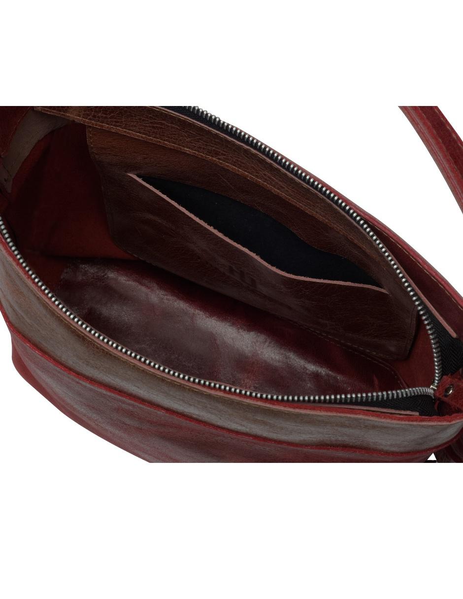 Bolsa frame de piel unisex 3