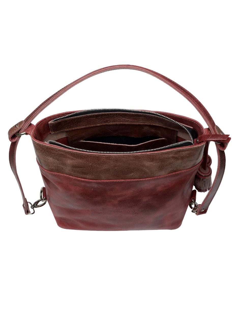 Bolsa frame de piel unisex 4