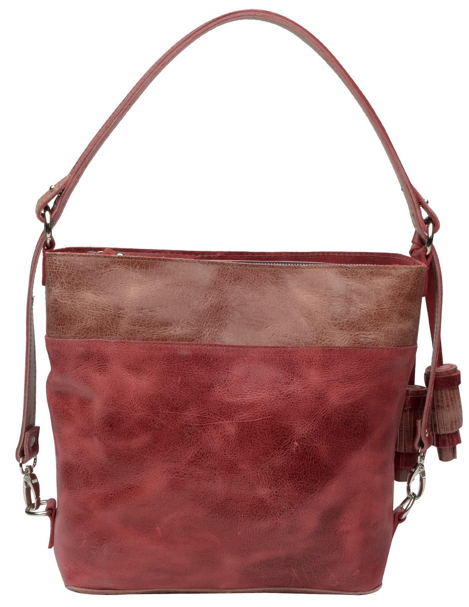Bolsa frame de piel unisex 5