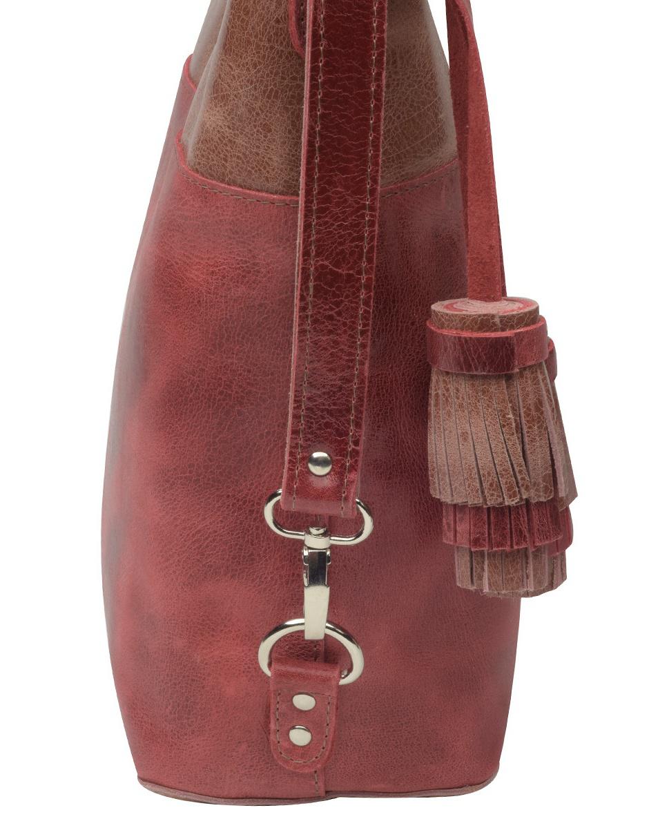 Bolsa frame de piel unisex 6