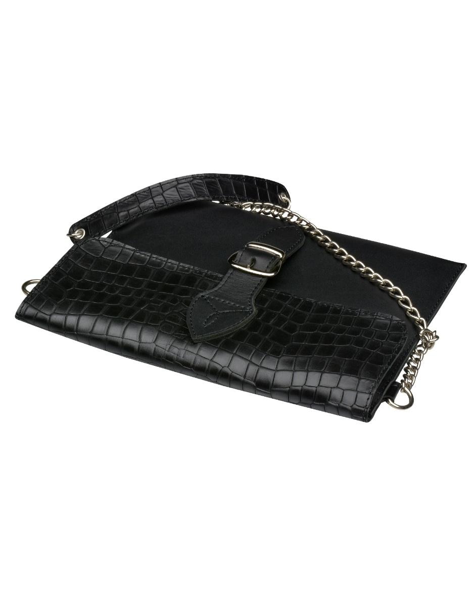 Bolsa crossbody de piel para mujer