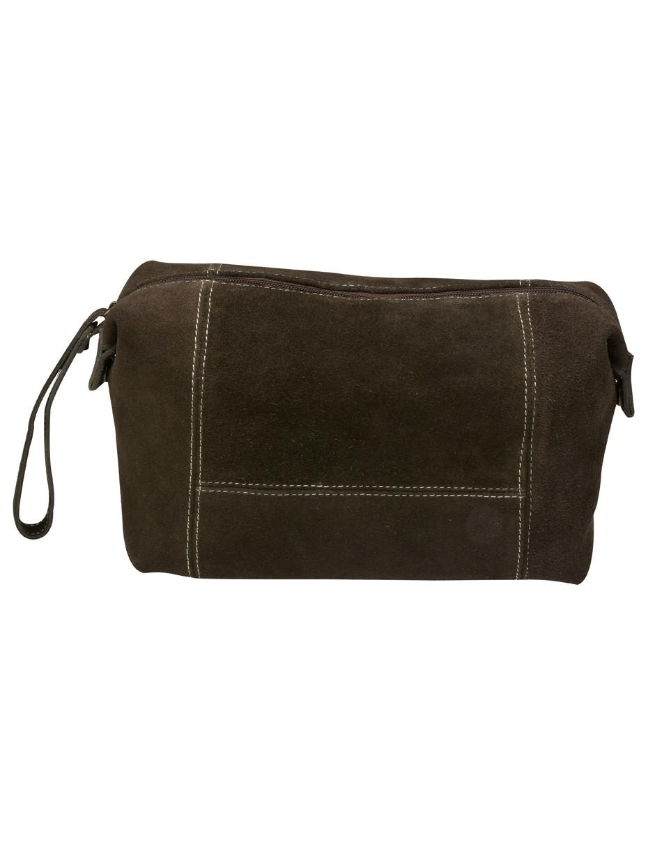Cosmetiquera de viaje Brooklyn de gamuza unisex Cosmetiquera de viaje Brooklyn de gamuza unisex
