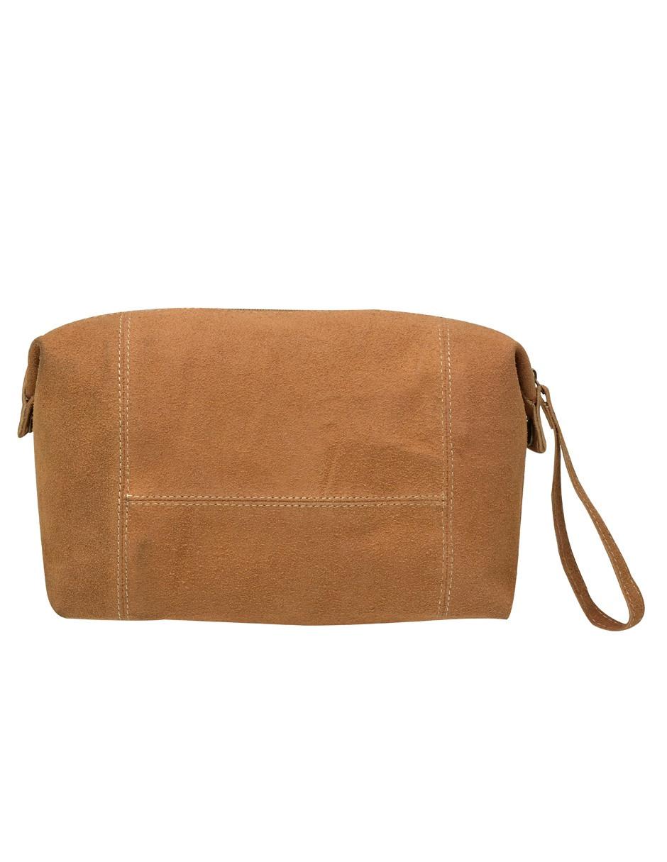 Cosmetiquera de viaje Hj Hinojosa Brooklyn de gamuza unisex