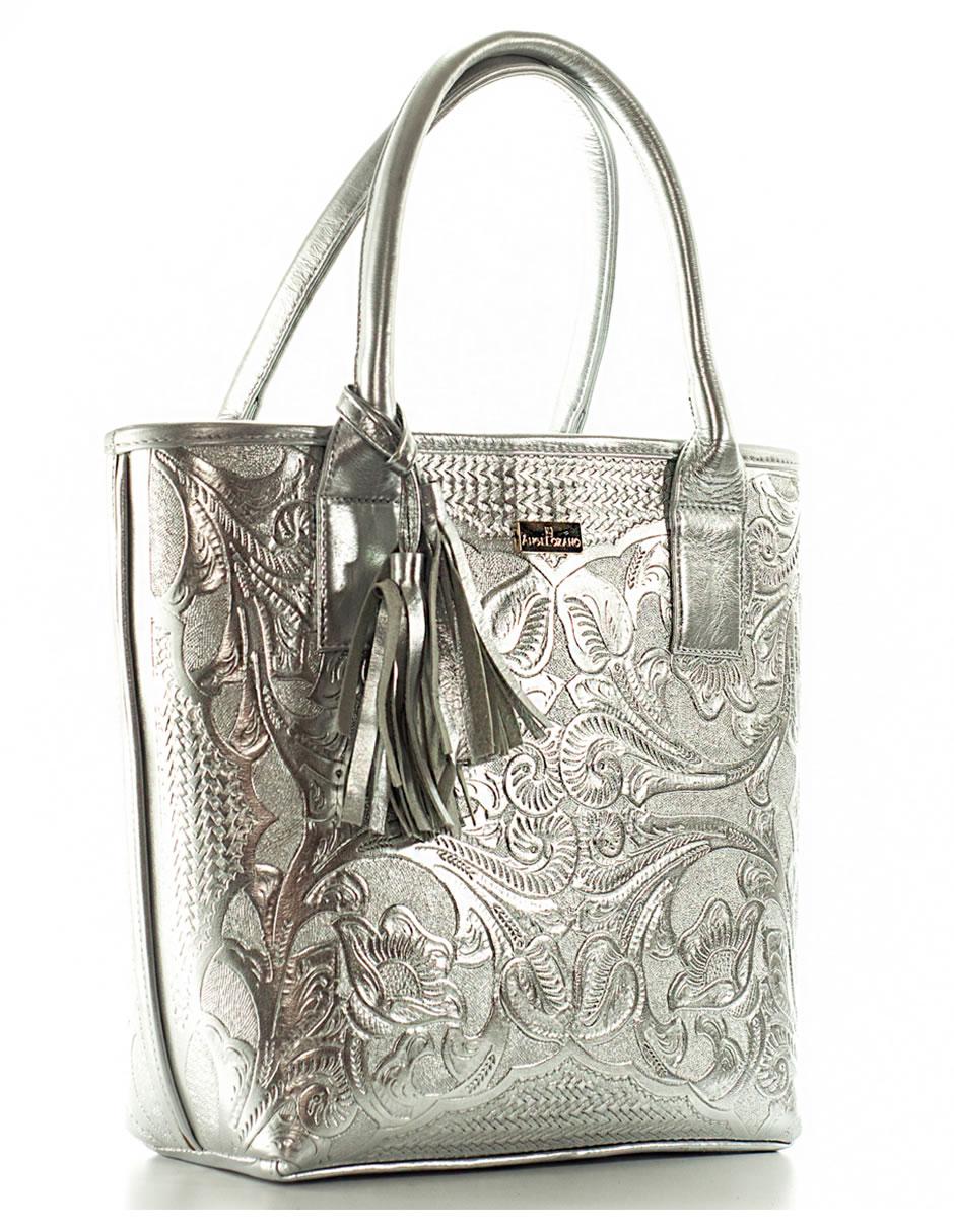 Bolsa tote Set Soraya piel Grabada de piel para mujer 2