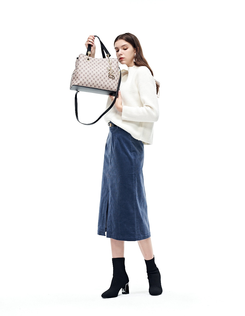 Bolsa satchel para mujer 8