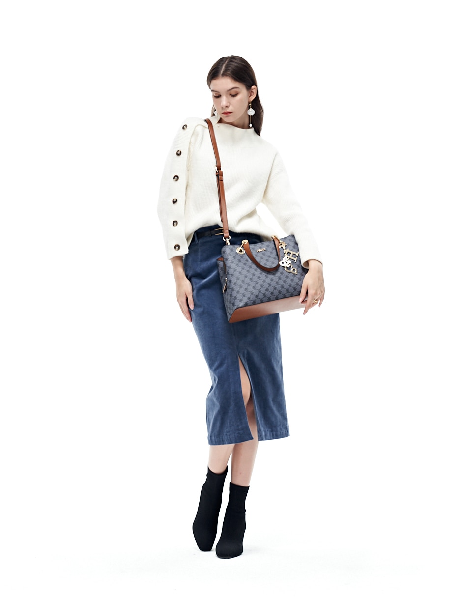 Bolsa satchel para mujer 7