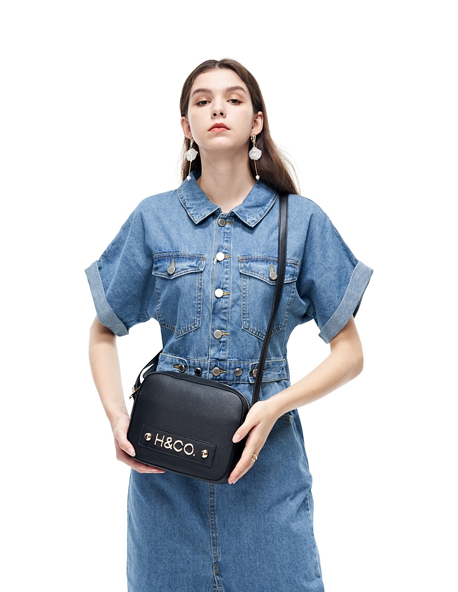 Bolsa crossbody H&Co para mujer
