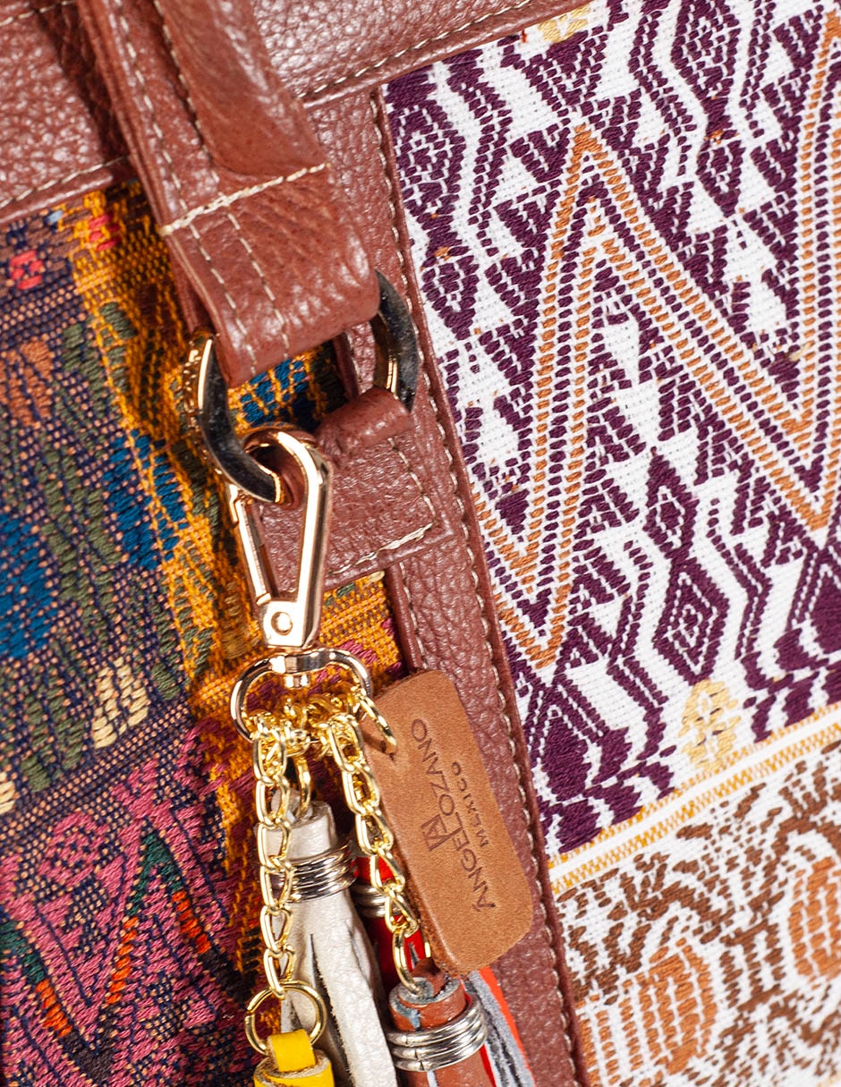 Bolsa tote México Querido de piel para mujer 7