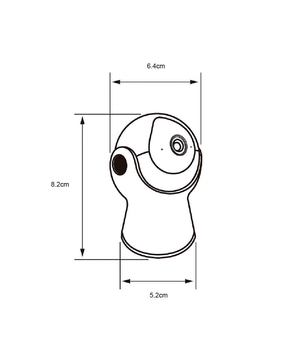 Cámara individual de seguridad Tecnolite connect inalámbrica para interior