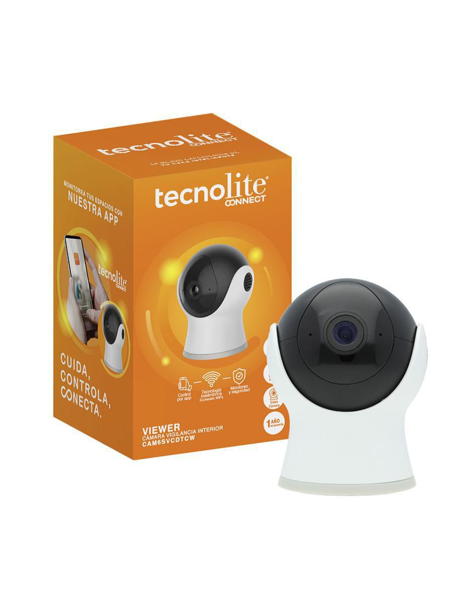 Cámara individual de seguridad Tecnolite connect inalámbrica para interior