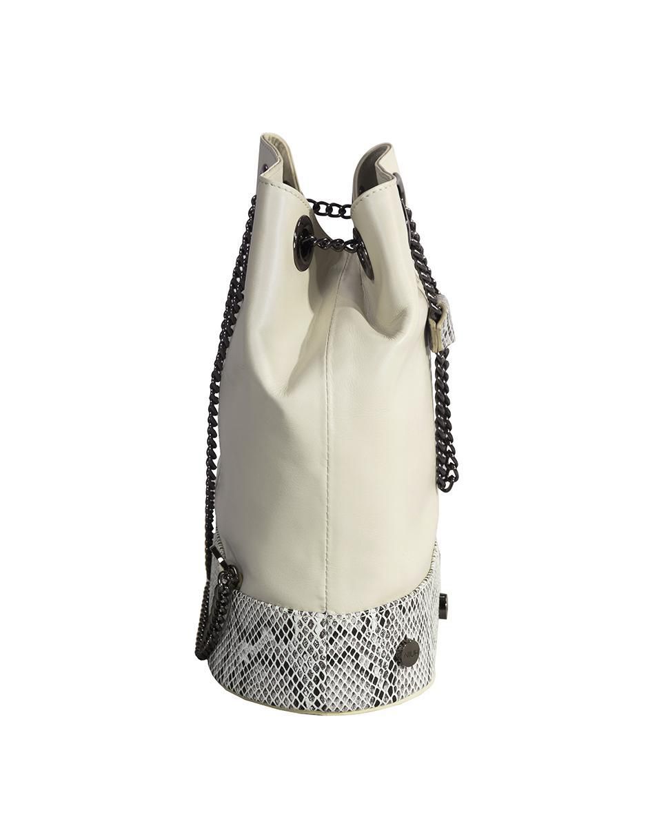 Backpack Zorzal de piel para mujer 5