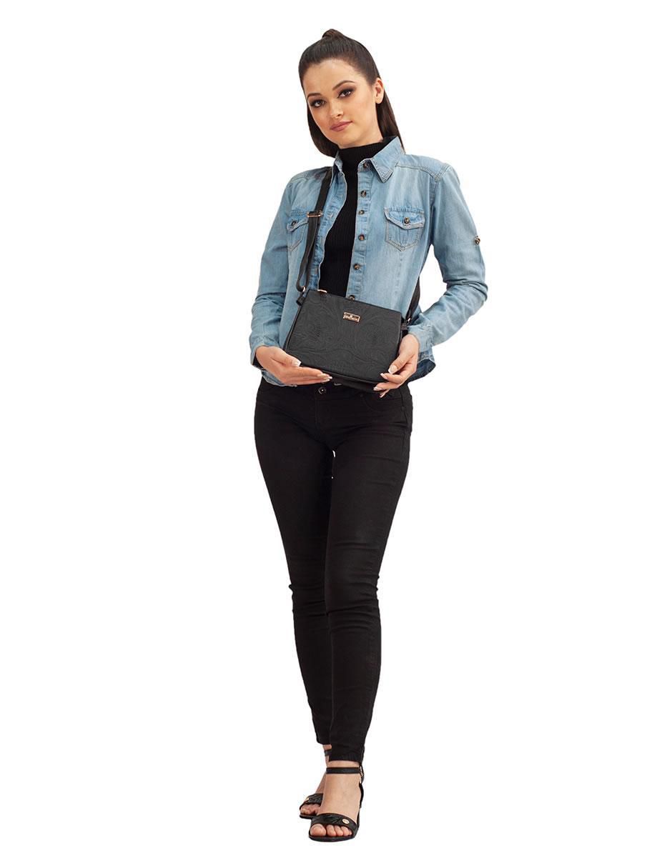 Bolsa crossbody Jaqueline de piel para mujer