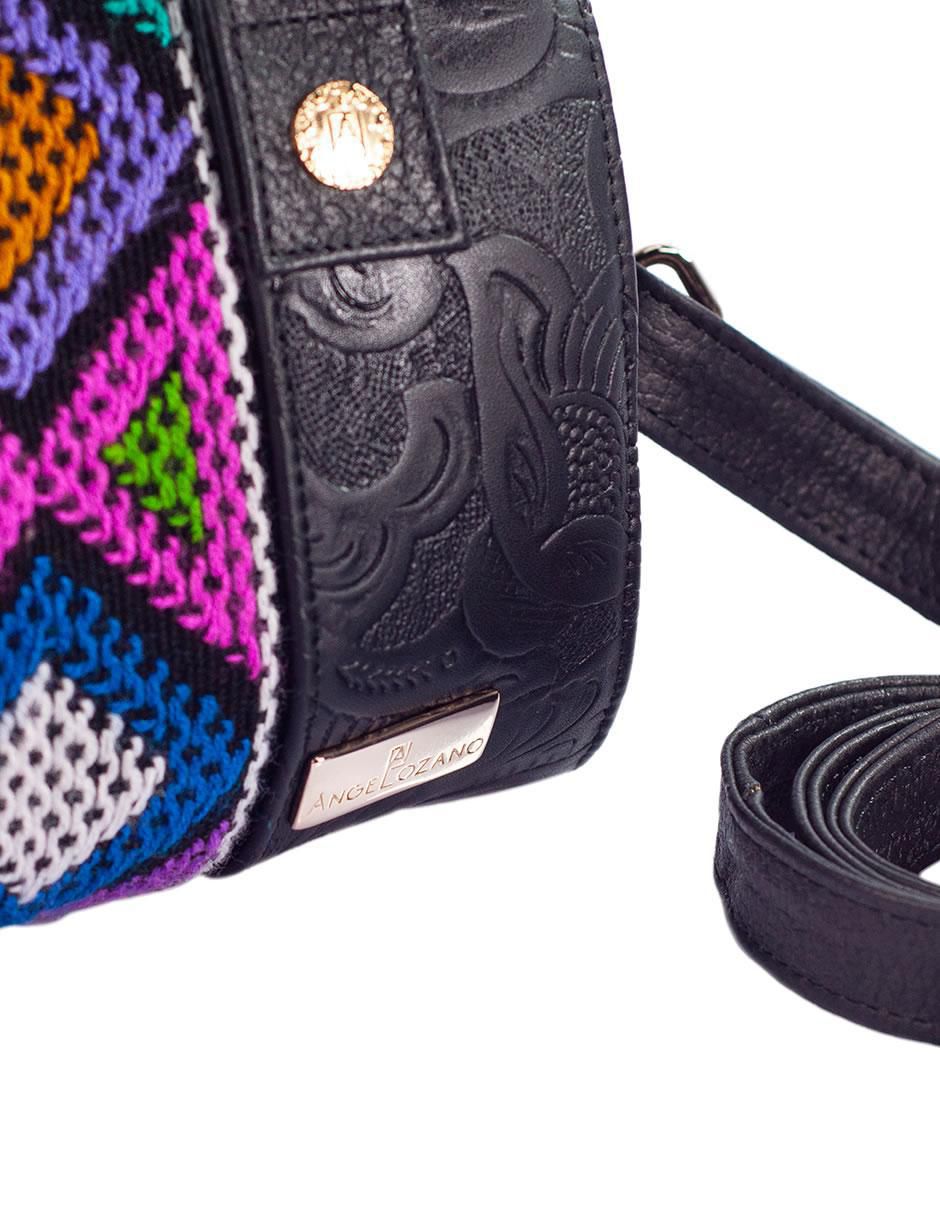 Bolsa bowler Alix de piel para mujer 8