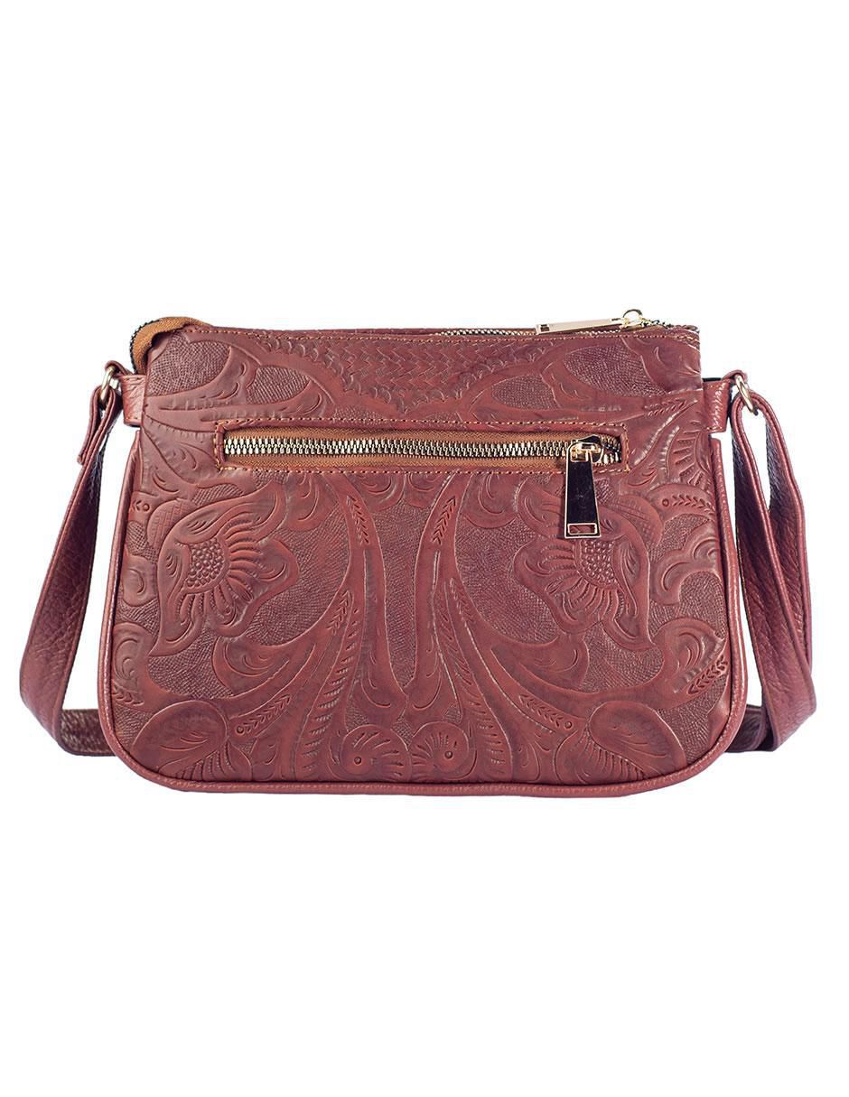 Bolsa crossbody Jaqueline de piel para mujer