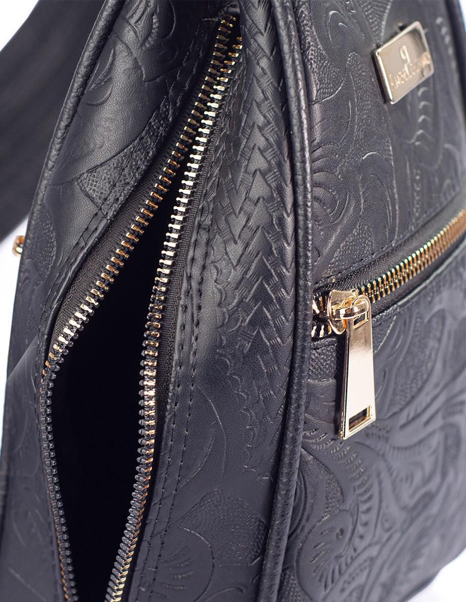 Bolsa messenger Celia de piel para mujer 7