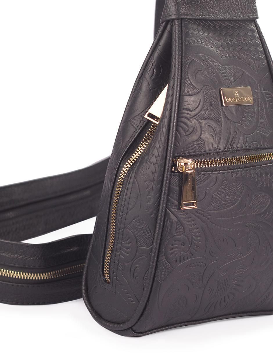 Bolsa messenger Celia de piel para mujer