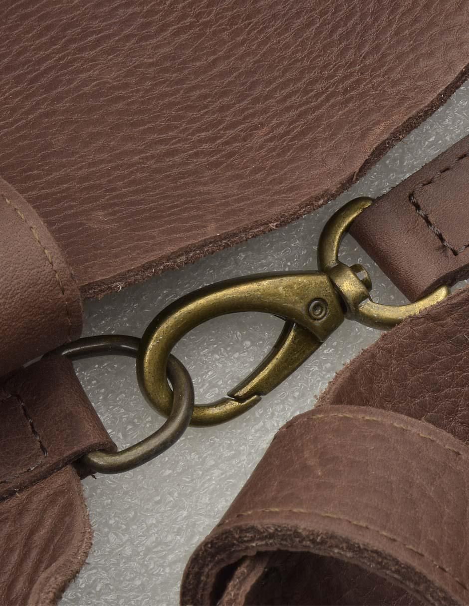 Bolsa hobo de cuero para mujer 4