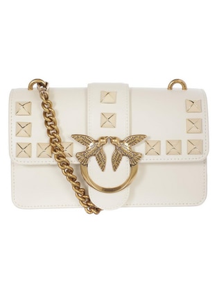 Bolsa flap de piel para mujer