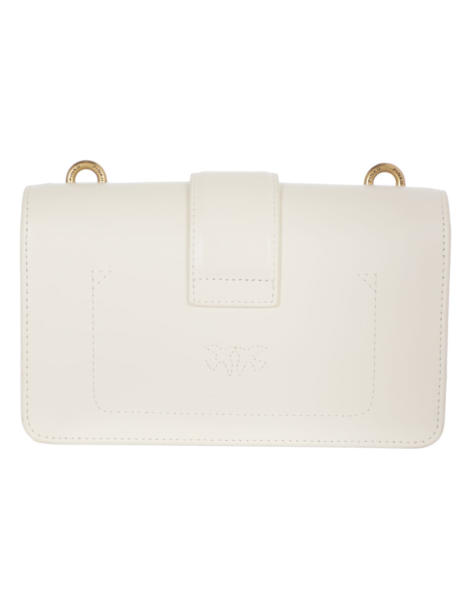 Bolsa flap de piel para mujer 6