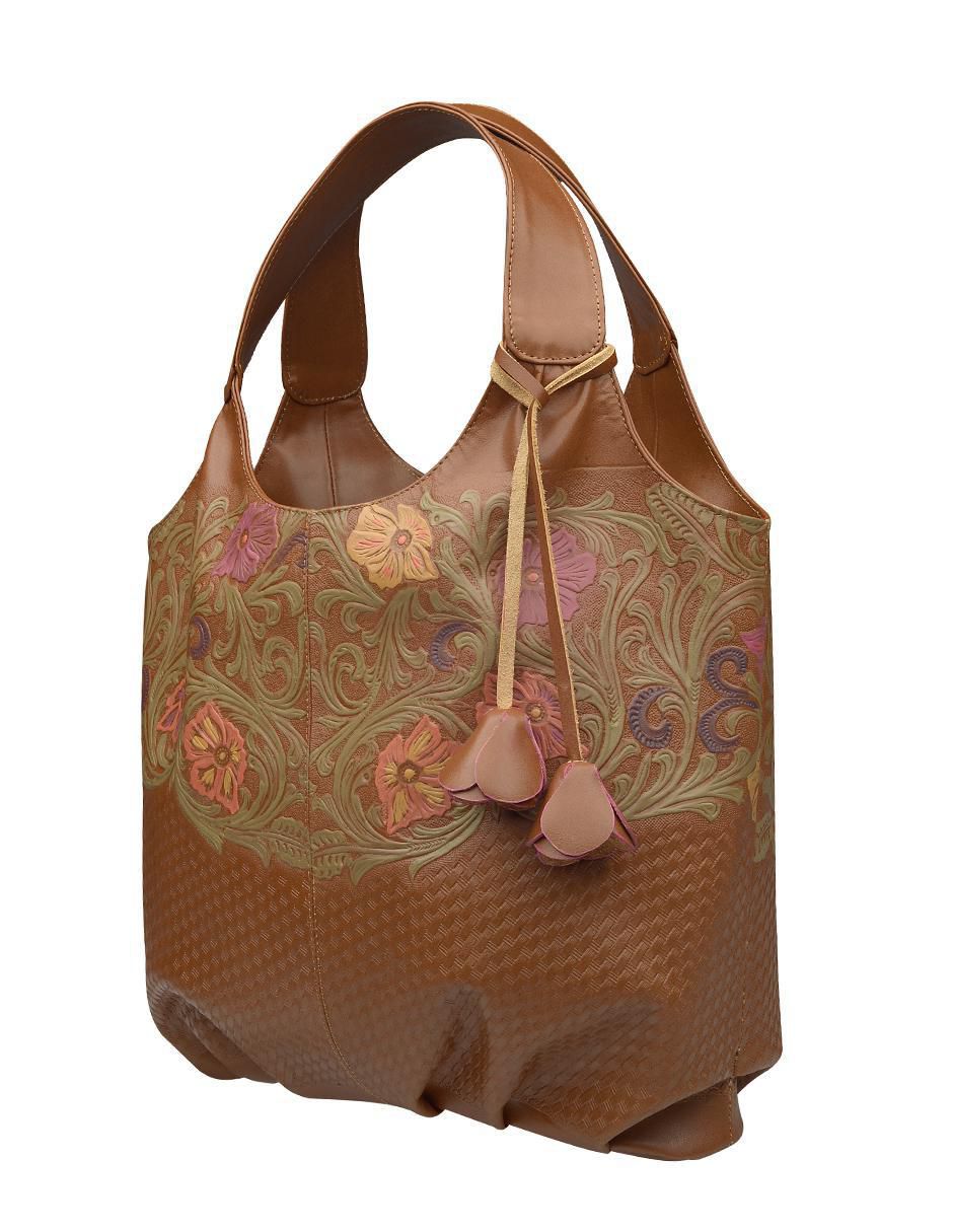 Bolsa hobo Artesanales de cuero para mujer 5