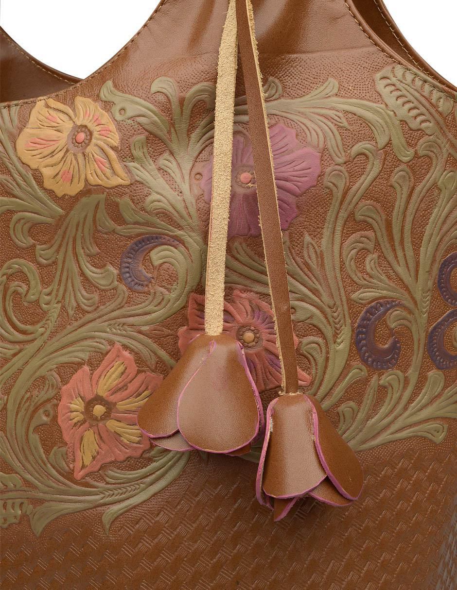 Bolsa hobo Artesanales de cuero para mujer 3