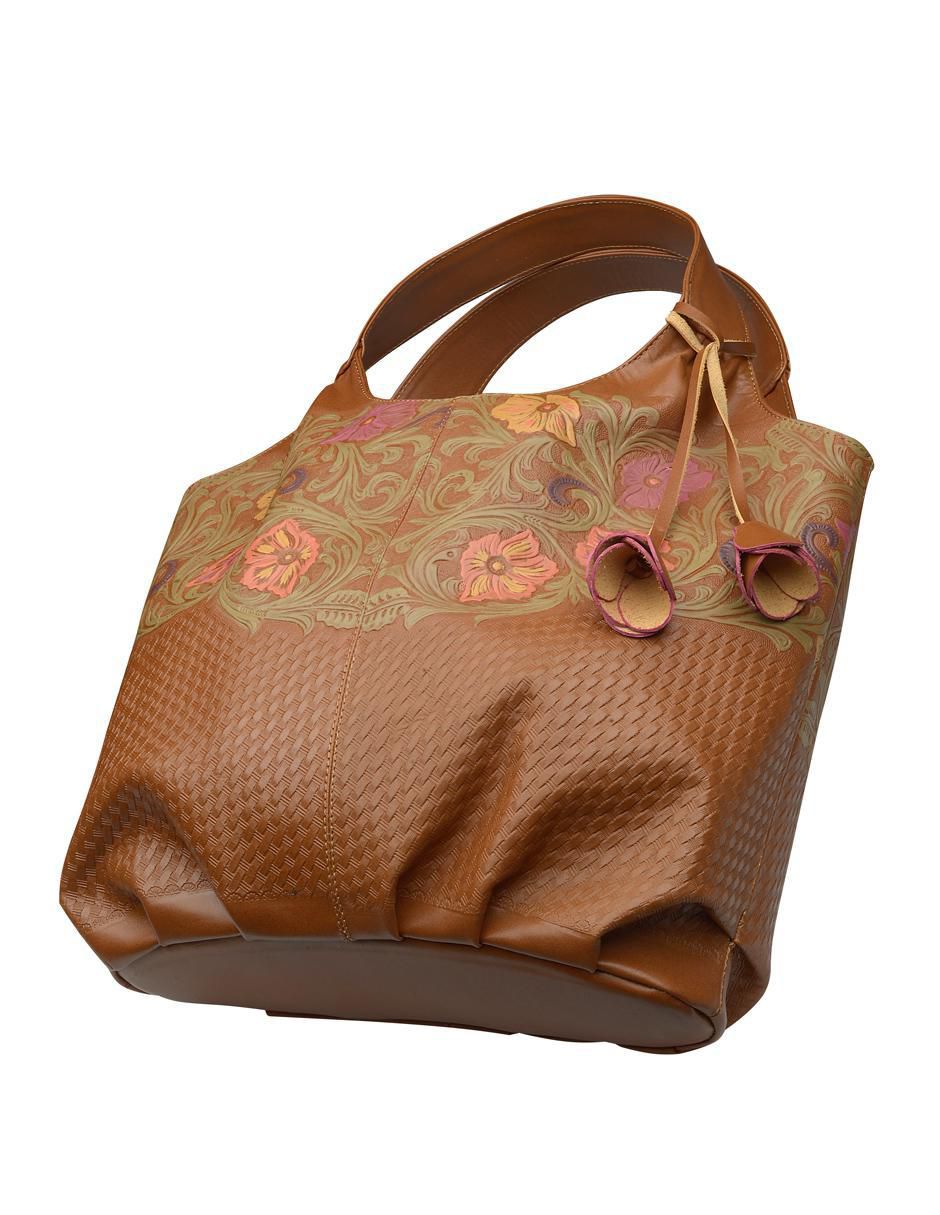 Bolsa hobo Artesanales de cuero para mujer 6