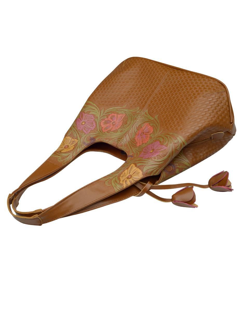 Bolsa hobo Nowei de cuero para mujer