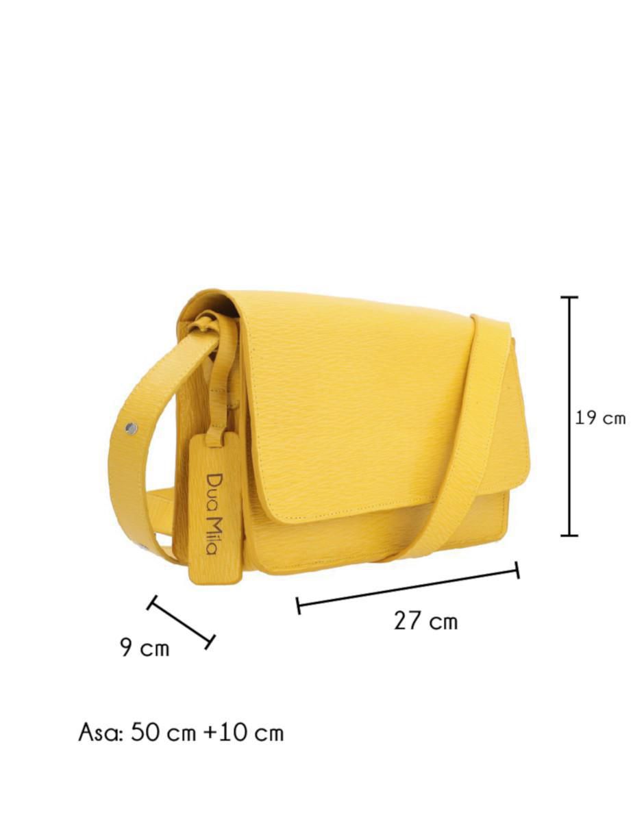 Bolsa crossbody Moda Atemporal de piel para mujer 6