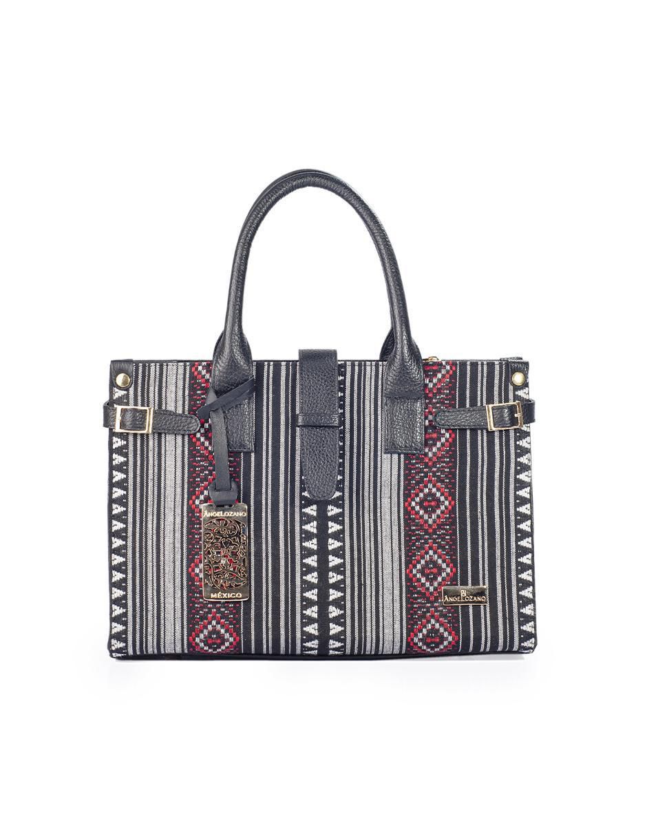 Bolsa satchel Samantha de piel para mujer