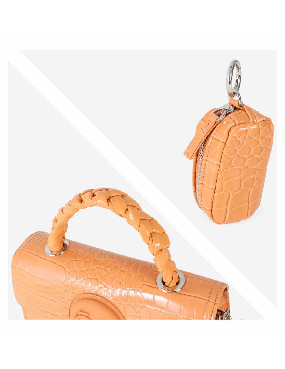 Bolsa satchel Cassani para mujer 8