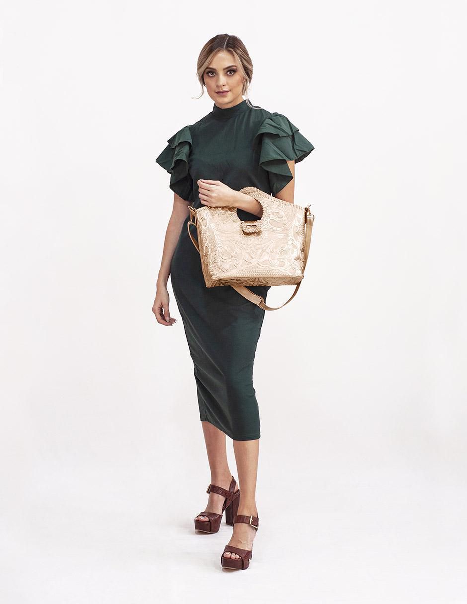 Bolsa tote Teresa Colección: Otoño Invierno 2023 de piel para mujer 2