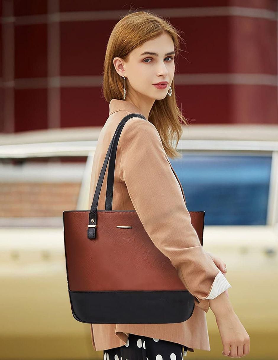 Bolsa tote de cuero para mujer 3