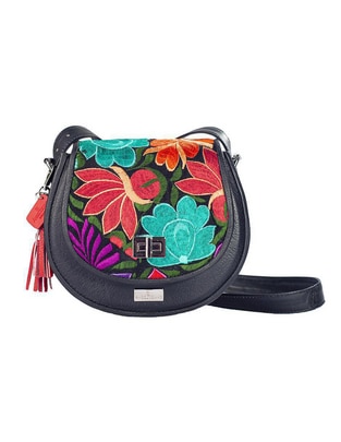 Bolsa crossbody Natalia Telar Colección: Otoño-Invierno de piel para mujer