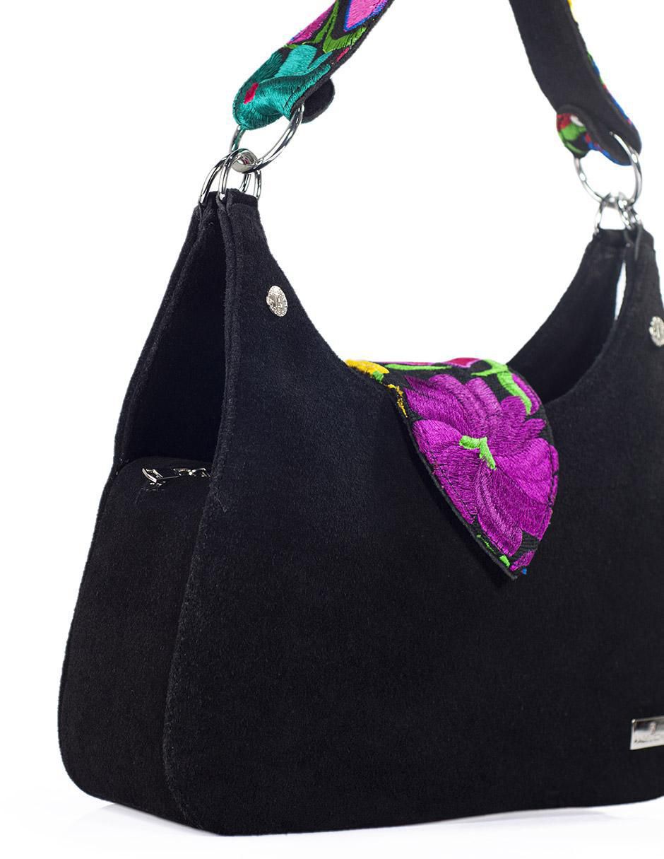 Bolsa satchel de piel para mujer 8