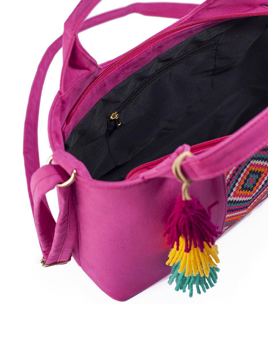 Bolsa satchel Izamal Sublimado para mujer