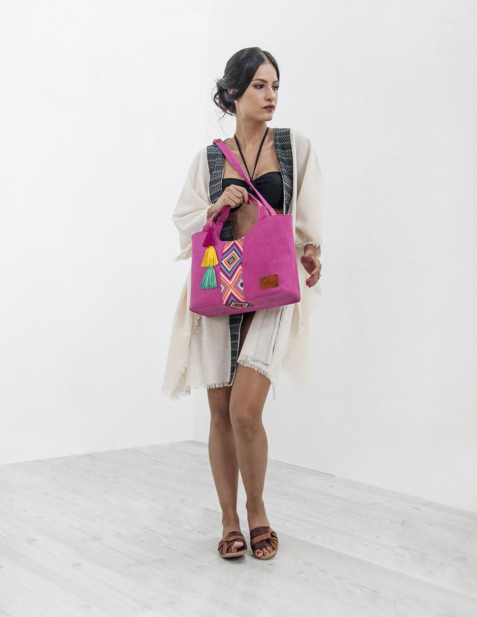 Bolsa satchel Izamal Sublimado para mujer 6